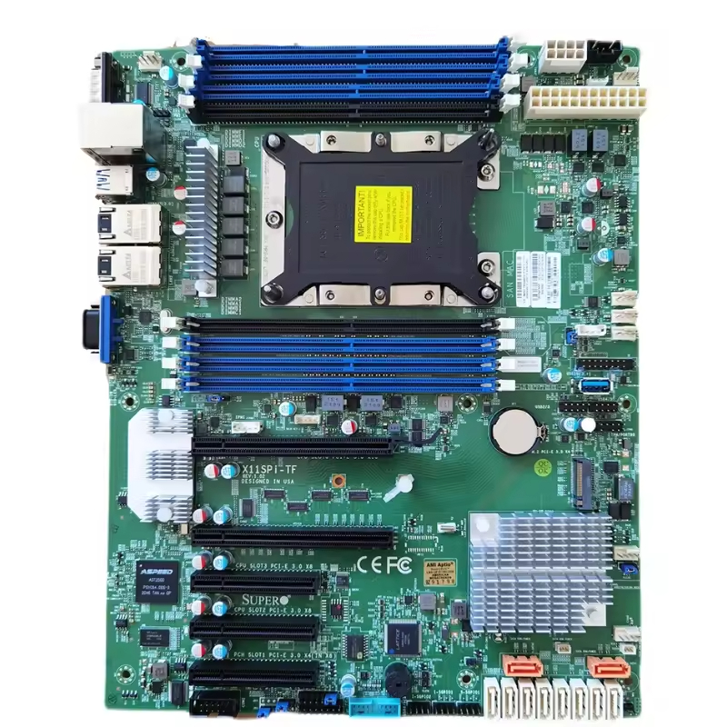 Supermicro X11SPI-TF Motherboard | Single LGA 3647 | Dual 10GbE LAN